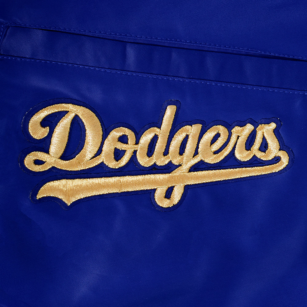 MLB LOS ANGELES DODGERS WORLD SERIES WOMEN'S RIB SATIN JACKET