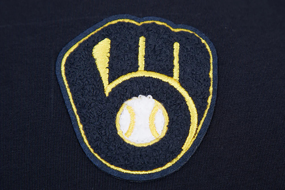 MLB MILWAUKEE BREWERS CLASSIC WOMEN'S BOXY TOP