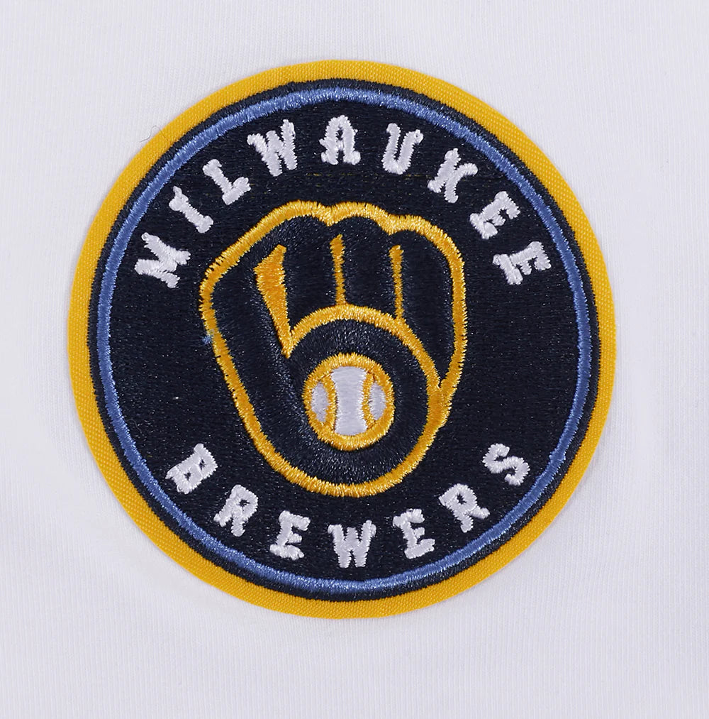 MLB MILWAUKEE BREWERS CLASSIC WOMEN'S BOXY TOP