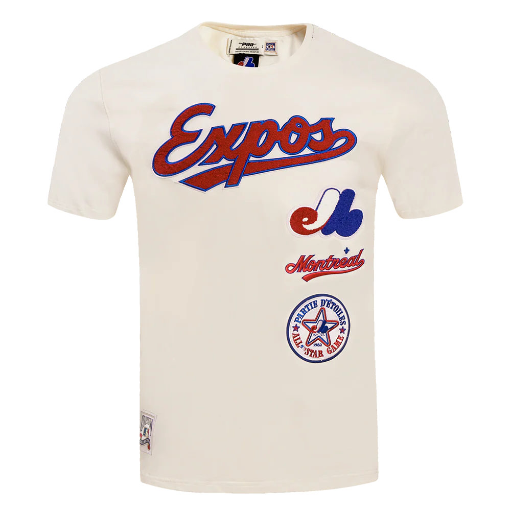 MLB MONTREAL EXPOS RETRO CLASSIC MEN'S STRIPED TOP
