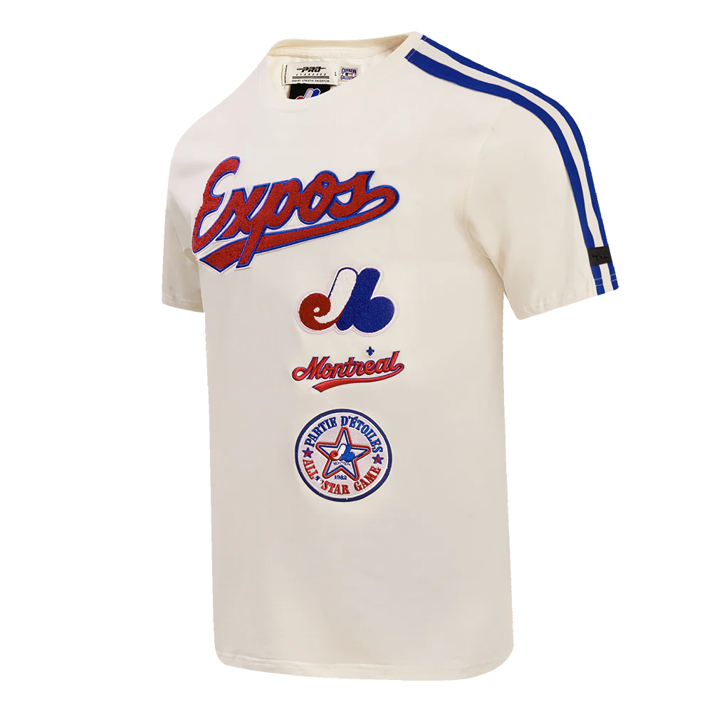 MLB MONTREAL EXPOS RETRO CLASSIC MEN'S STRIPED TOP