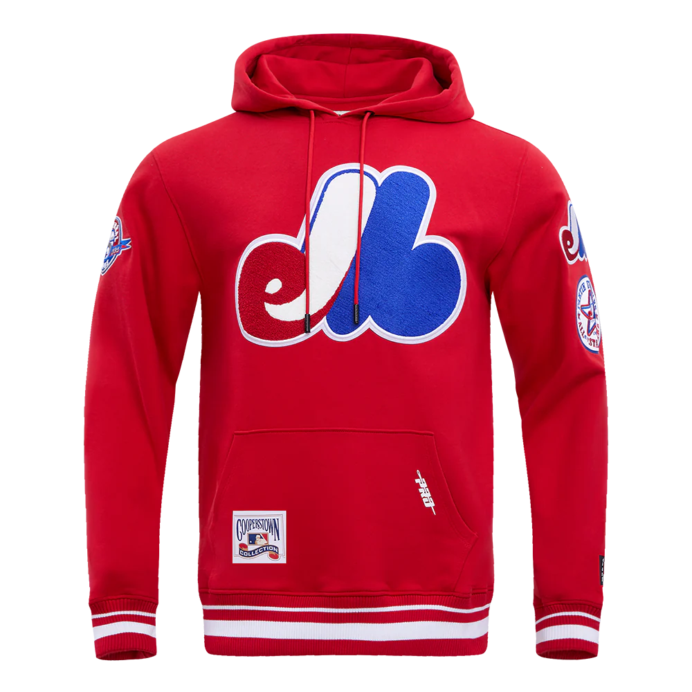 MLB MONTREAL EXPOS RETRO CLASSIC MEN'S PULLOVER HOODIE