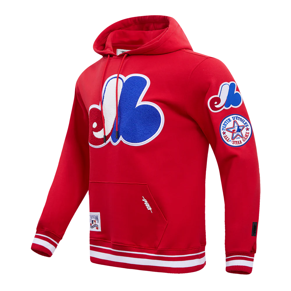 MLB MONTREAL EXPOS RETRO CLASSIC MEN'S PULLOVER HOODIE