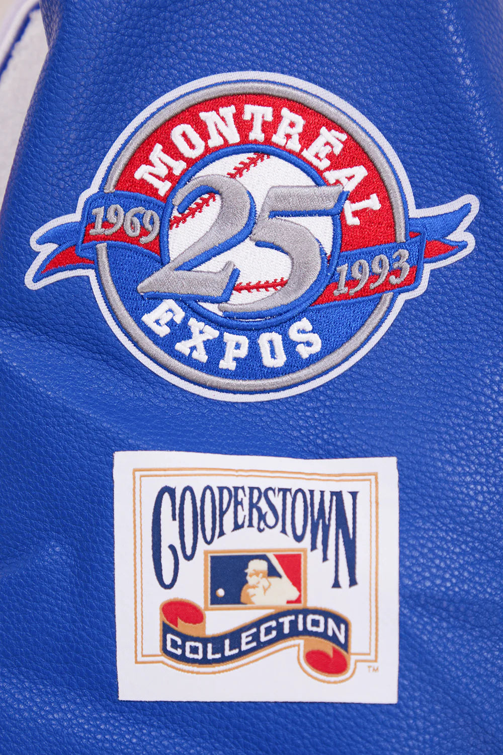 MLB MONTREAL EXPOS RETRO CLASSIC MEN'S RIB WOOL VARSITY JACKET