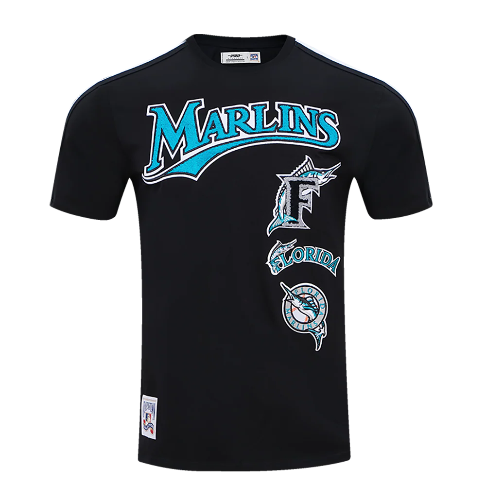 MLB FLORIDA MARLINS RETRO CLASSIC MEN'S STRIPED TOP