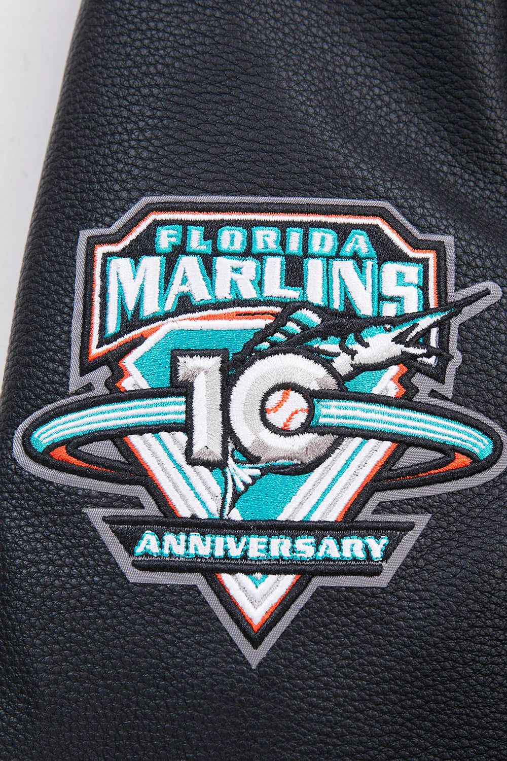MLB FLORIDA MARLINS RETRO CLASSIC MEN'S RIB WOOL VARSITY JACKET