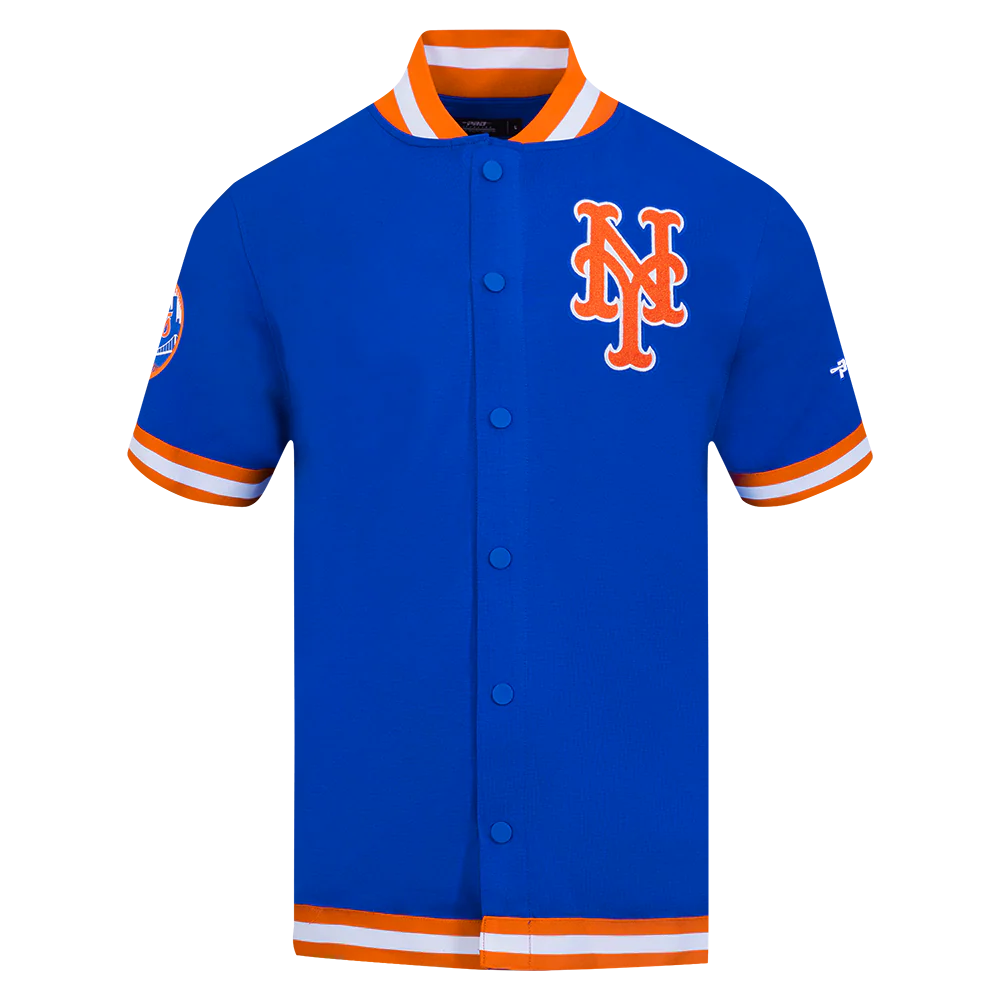 MLB NEW YORK METS SOUVENIR MEN'S WARM UP JACKET