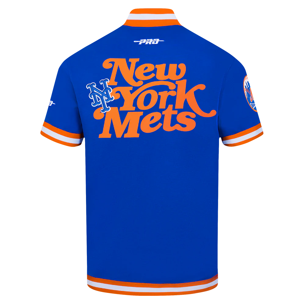 MLB NEW YORK METS SOUVENIR MEN'S WARM UP JACKET