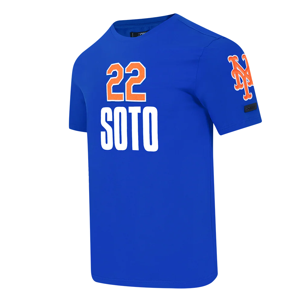MLB NEW YORK METS JUAN SOTO #22 CLASSIC PLAYER NAME AND NUMBER MEN'S TOP