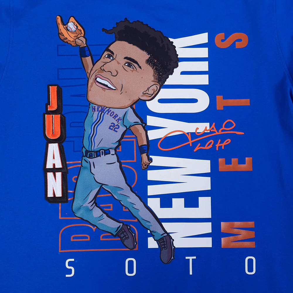 MLB NEW YORK METS JUAN SOTO #22 REMIX AVATAR MEN'S SINGLE JERSEY TOP