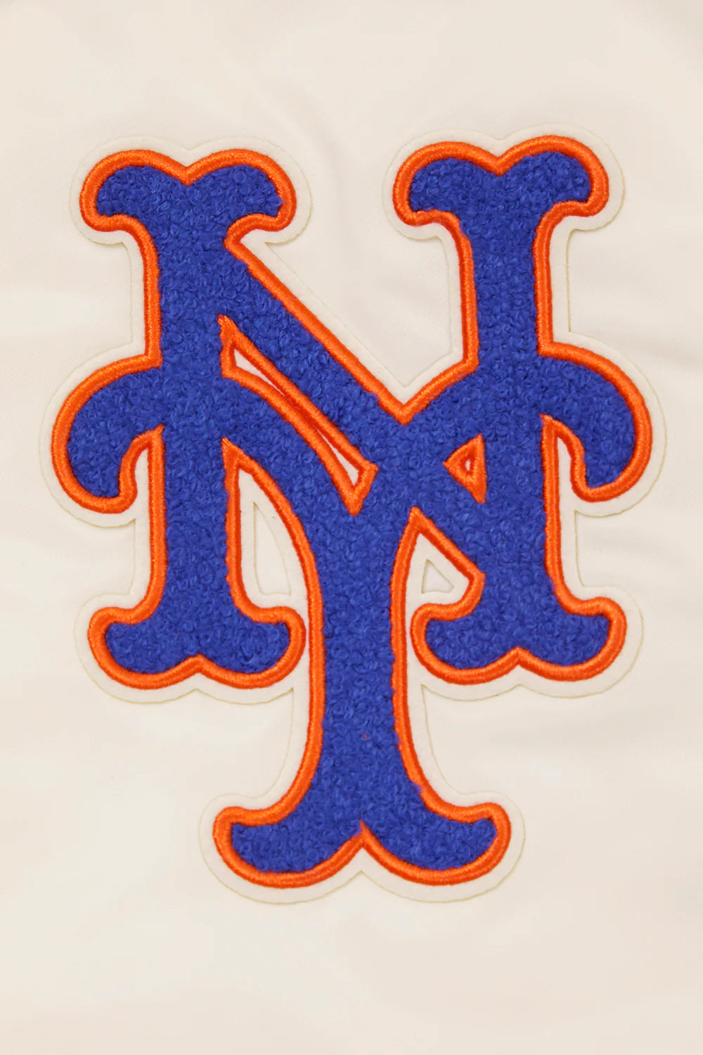 MLB NEW YORK METS RETRO CLASSIC MEN'S RIB SATIN JACKET