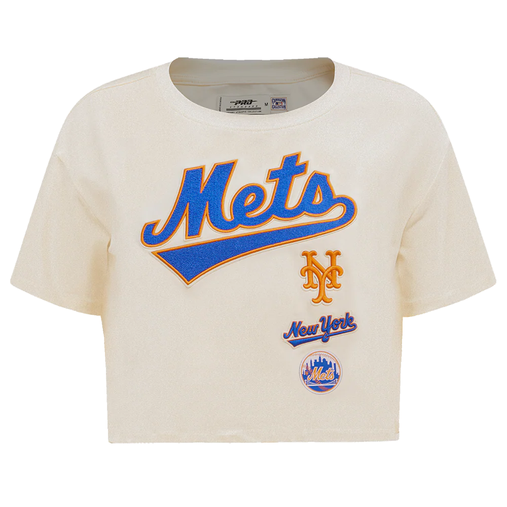 MLB NEW YORK METS RETRO CLASSIC WOMEN'S BOXY TOP
