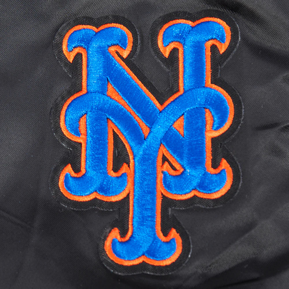 MLB NEW YORK METS CLASSIC BIG BOYS SATIN JACKET