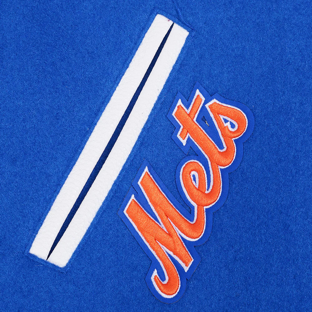 MLB NEW YORK METS CLASSIC BIG BOYS WOOL VARSITY JACKET
