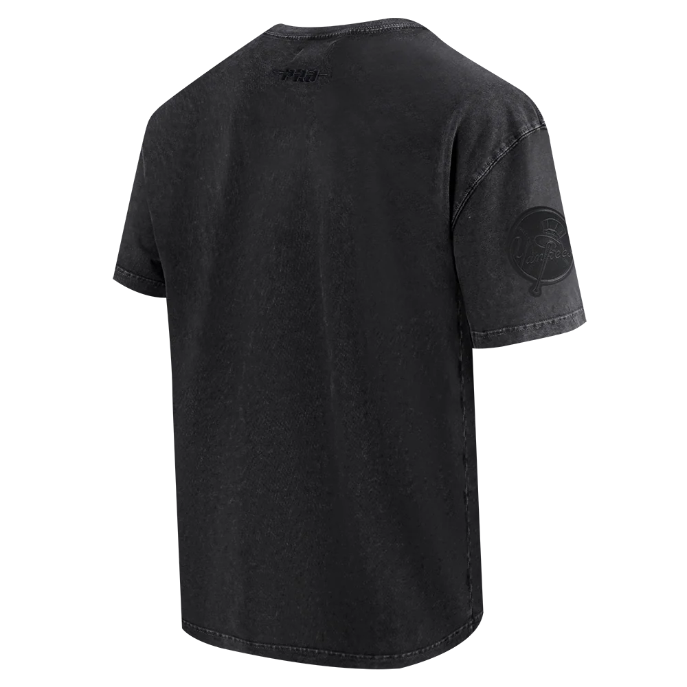 MLB NEW YORK YANKEES WASHED CLASSIC MEN'S ENZYME WASH DROP SHOULDER TEE