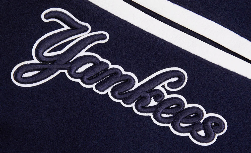 MLB NEW YORK YANKEES MASHUP MEN'S RIB WOOL VARSITY JACKET
