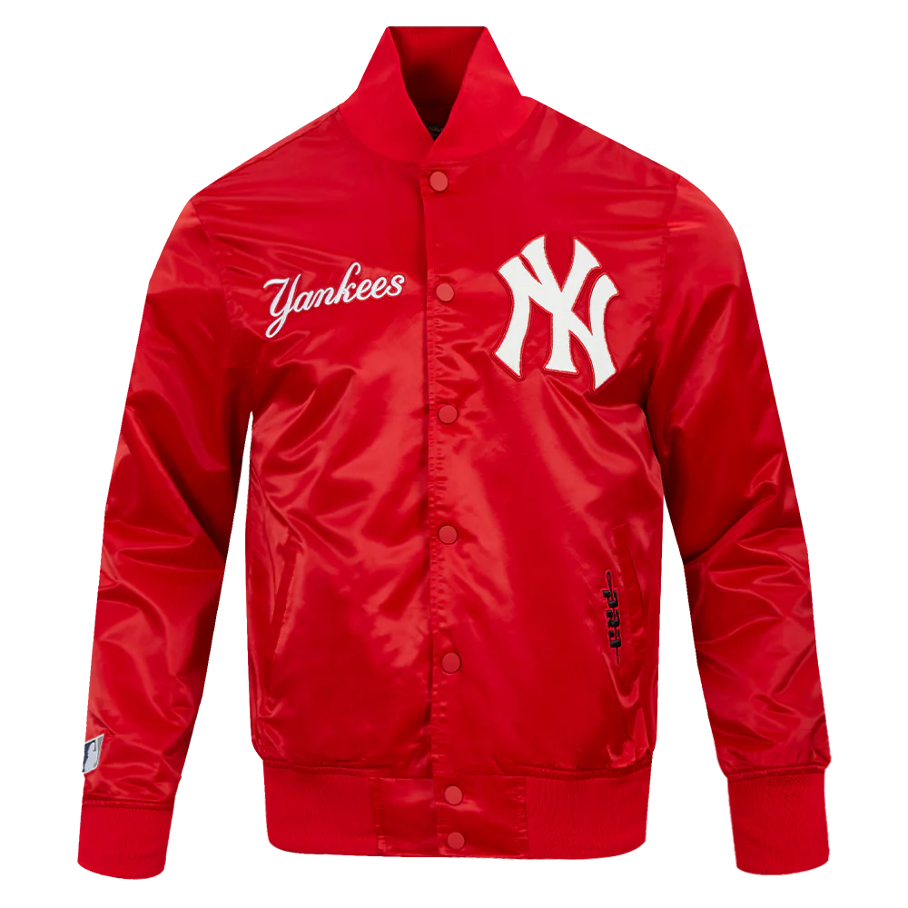 MLB NEW YORK YANKEES SOUVENIR MEN'S SATIN JACKET