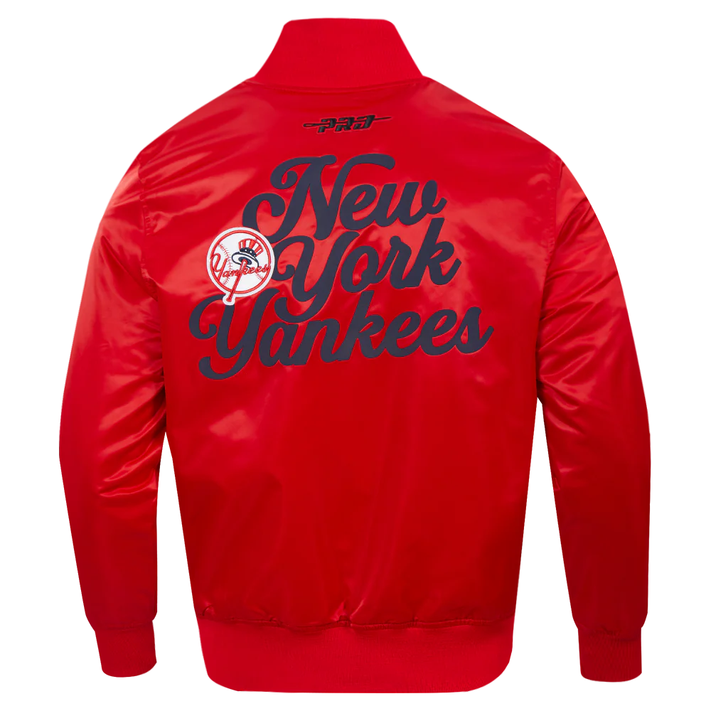 MLB NEW YORK YANKEES SOUVENIR MEN'S SATIN JACKET