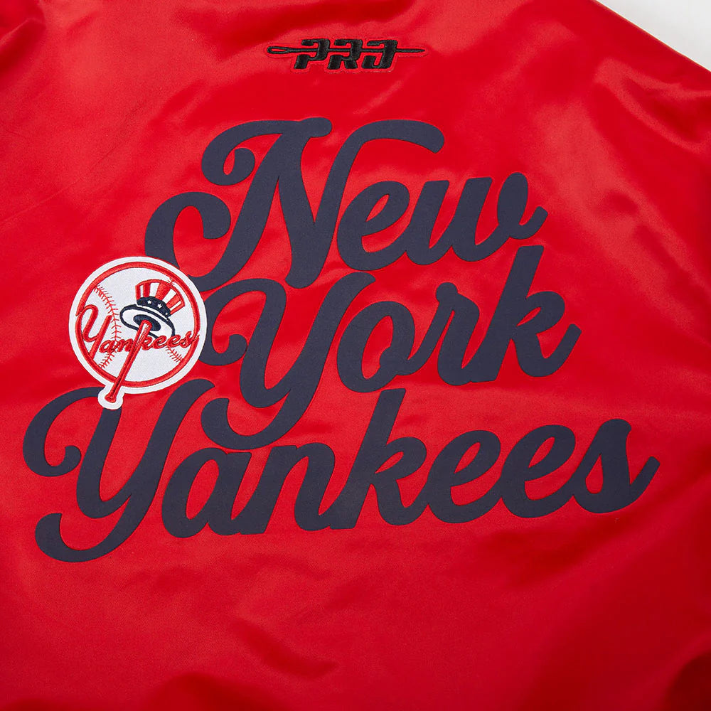 MLB NEW YORK YANKEES SOUVENIR MEN'S SATIN JACKET