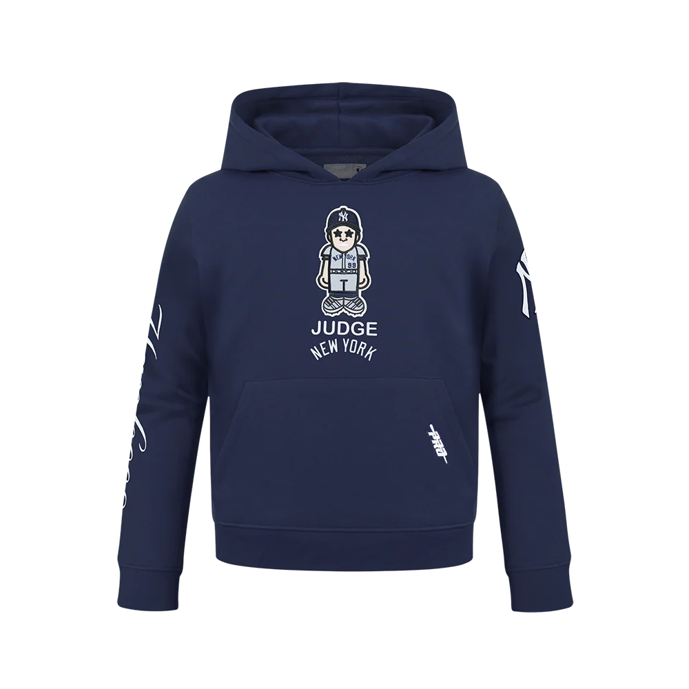 MLB NEW YORK YANKEES AARON JUDGE #99 AVATAR BIG BOYS FLEECE PULLOVER HOODIE