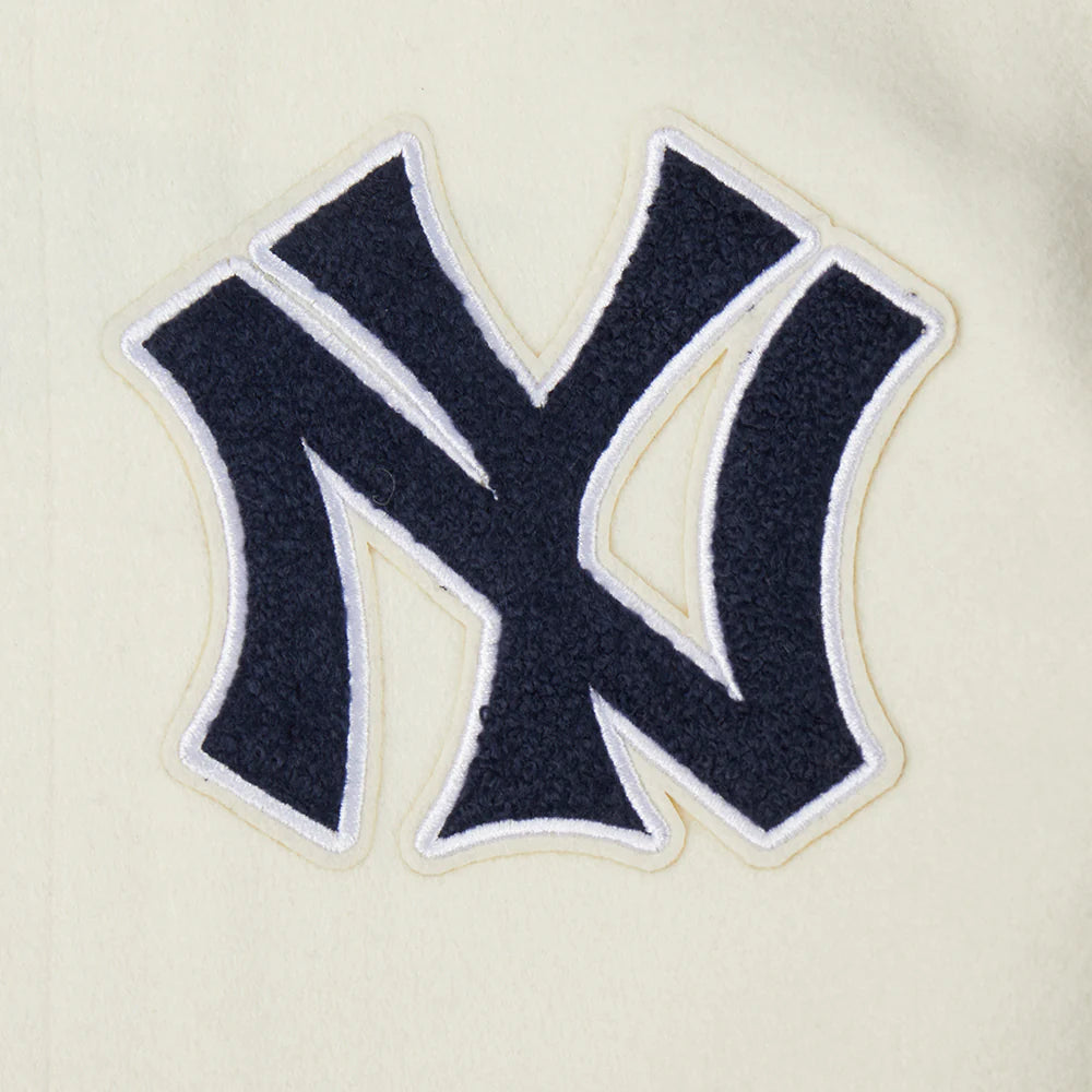 MLB NEW YORK YANKEES RETRO CLASSIC BIG BOYS RIB WOOL VARSITY JACKET