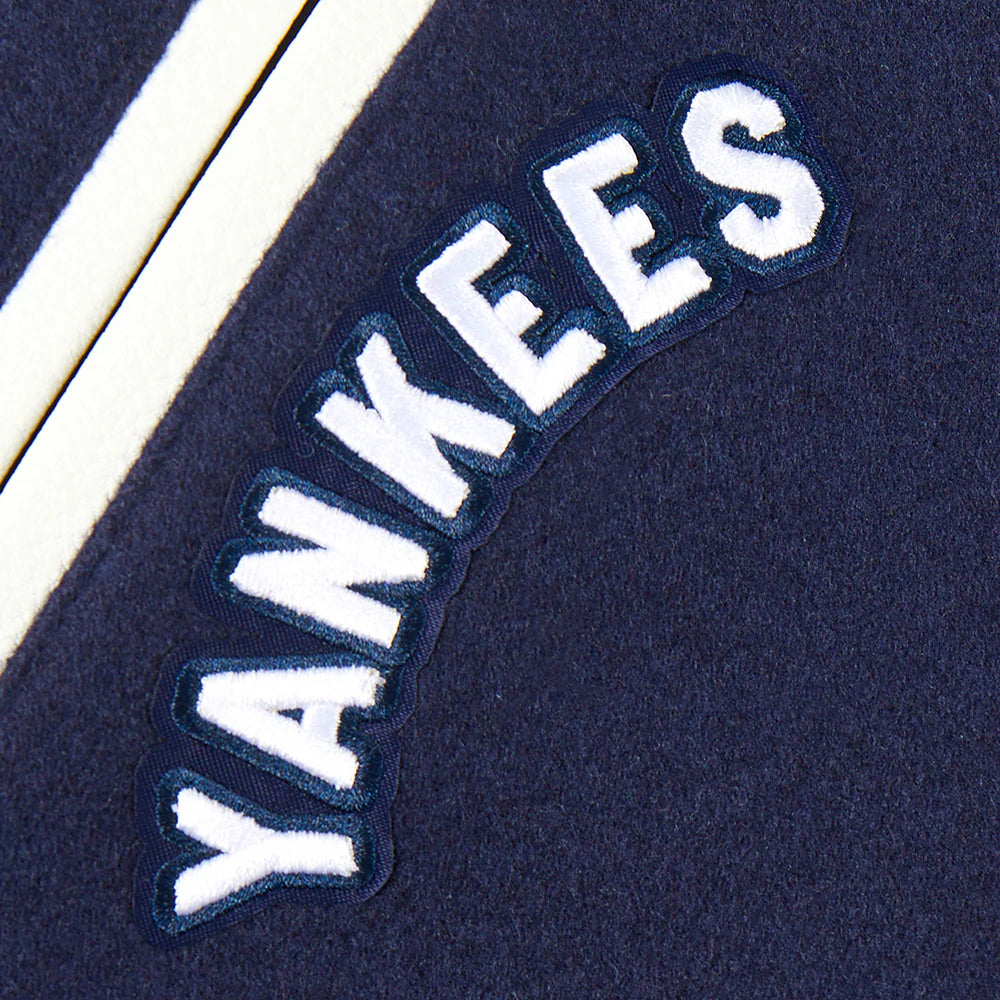 MLB NEW YORK YANKEES RETRO CLASSIC BIG BOYS RIB WOOL VARSITY JACKET