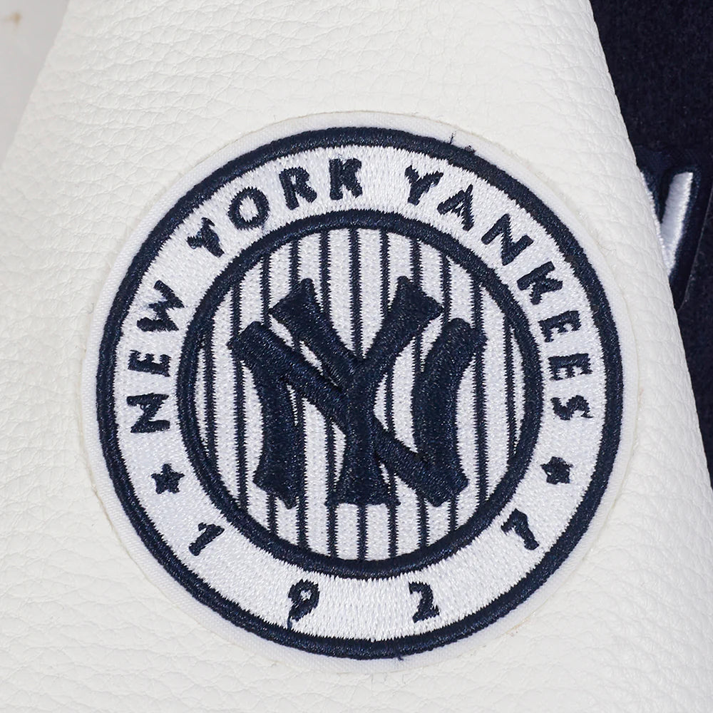 MLB NEW YORK YANKEES RETRO CLASSIC LITTLE BOYS RIB WOOL VARSITY JACKET