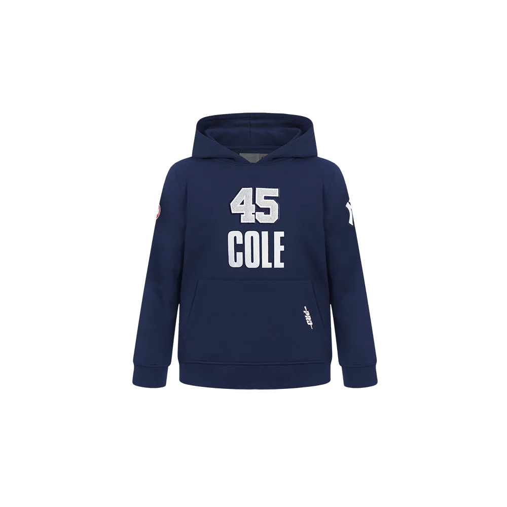 MLB NEW YORK YANKEES GERRIT COLE #45 CLASSIC PLAYER NAME AND NUMBER TODDLER BOY'S PO HOODIE