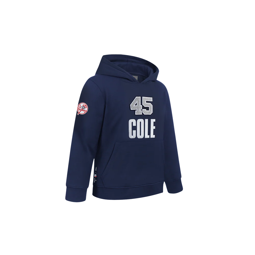 MLB NEW YORK YANKEES GERRIT COLE #45 CLASSIC PLAYER NAME AND NUMBER TODDLER BOY'S PO HOODIE
