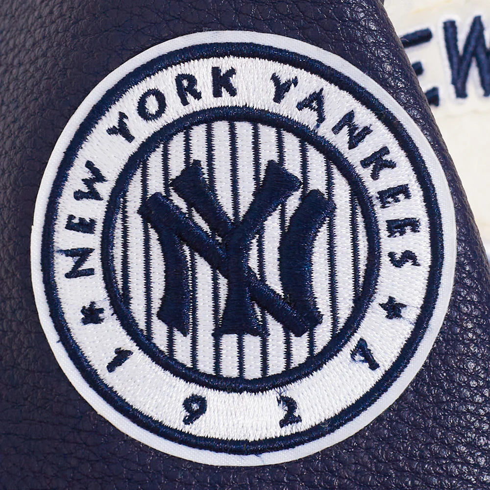 MLB NEW YORK YANKEES RETRO CLASSIC TODDLER BOYS RIB WOOL VARSITY JACKET