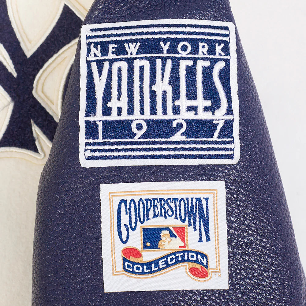 MLB NEW YORK YANKEES RETRO CLASSIC TODDLER BOYS RIB WOOL VARSITY JACKET