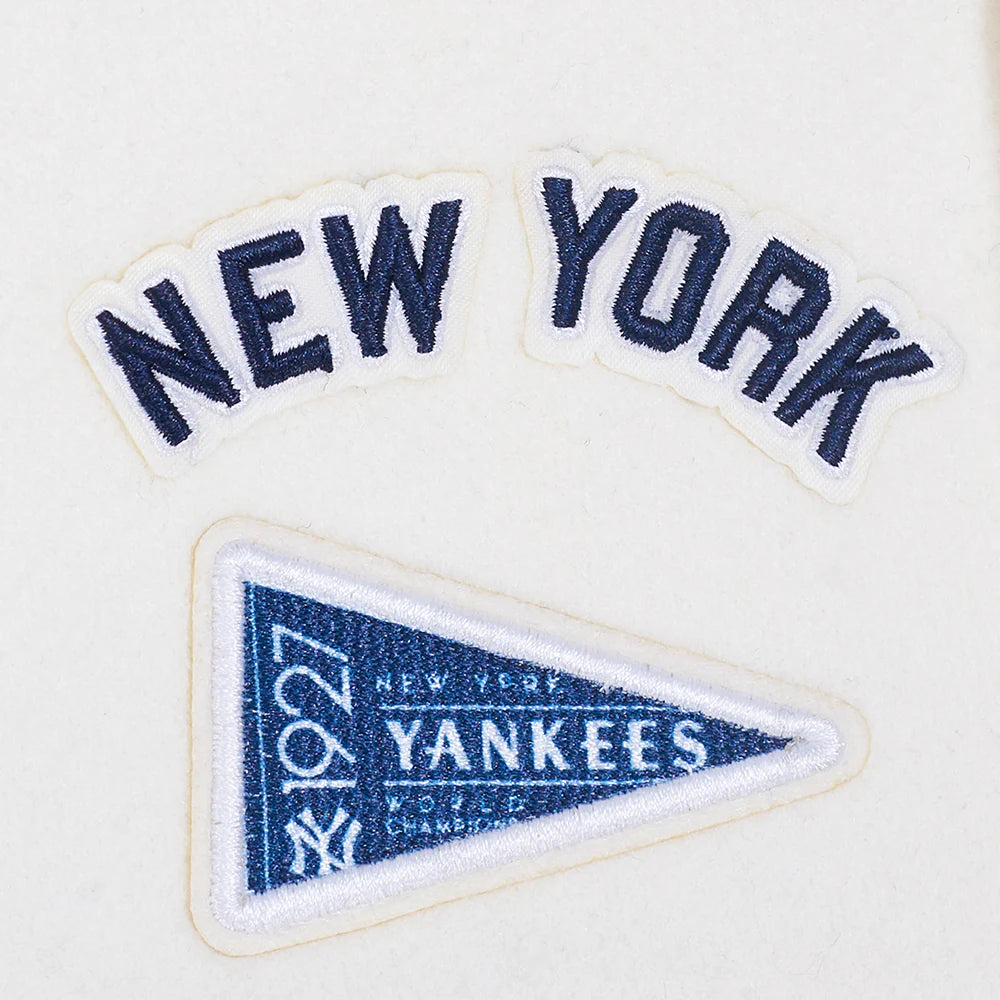 MLB NEW YORK YANKEES RETRO CLASSIC TODDLER BOYS RIB WOOL VARSITY JACKET