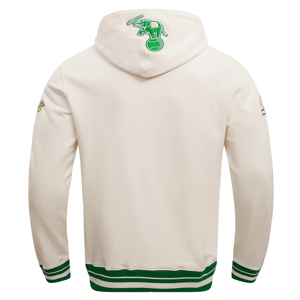 MLB OAKLAND ATHLETICS RETRO CLASSIC MEN'S PULLOVER HOODIE