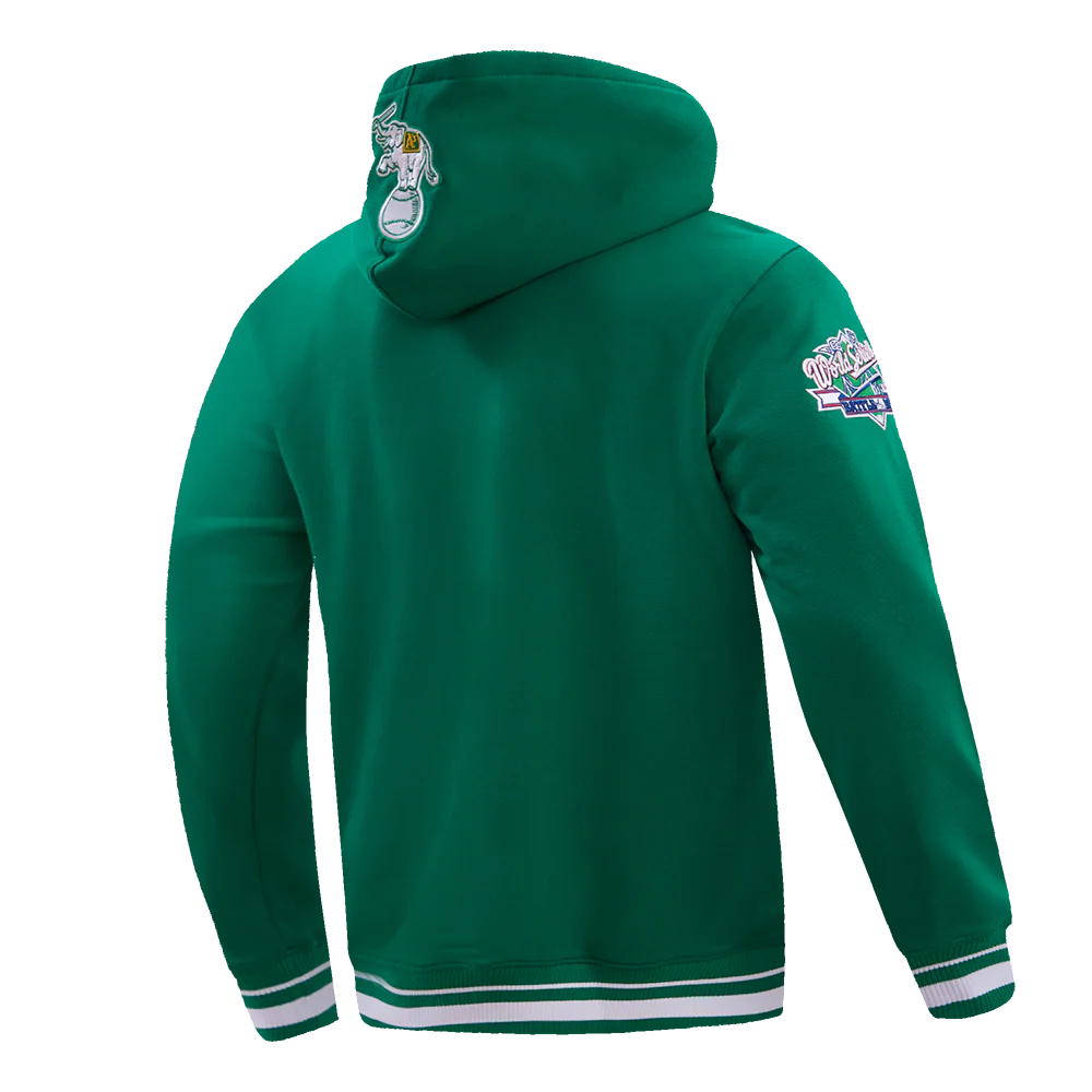 MLB OAKLAND ATHLETICS RETRO CLASSIC MEN'S PULLOVER HOODIE
