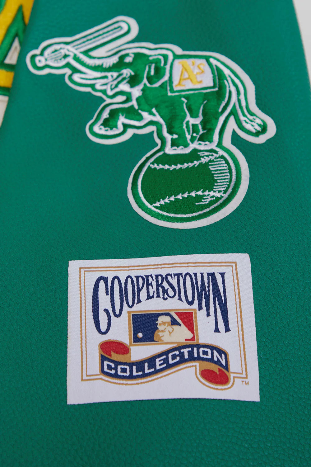 MLB OAKLAND ATHLETICS RETRO CLASSIC MEN'S RIB WOOL VARSITY JACKET