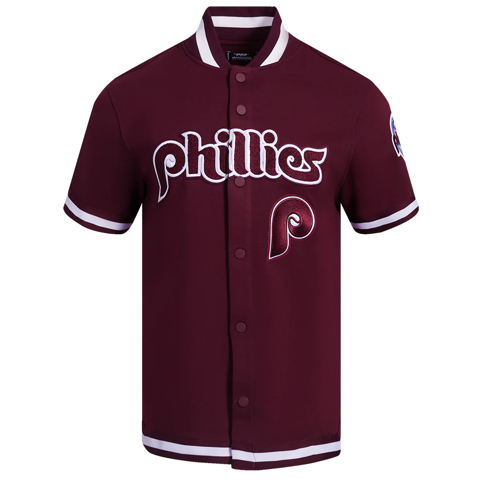 MLB PHILADELPHIA PHILLIES CLASSIC MEN'S WARM UP JACKET