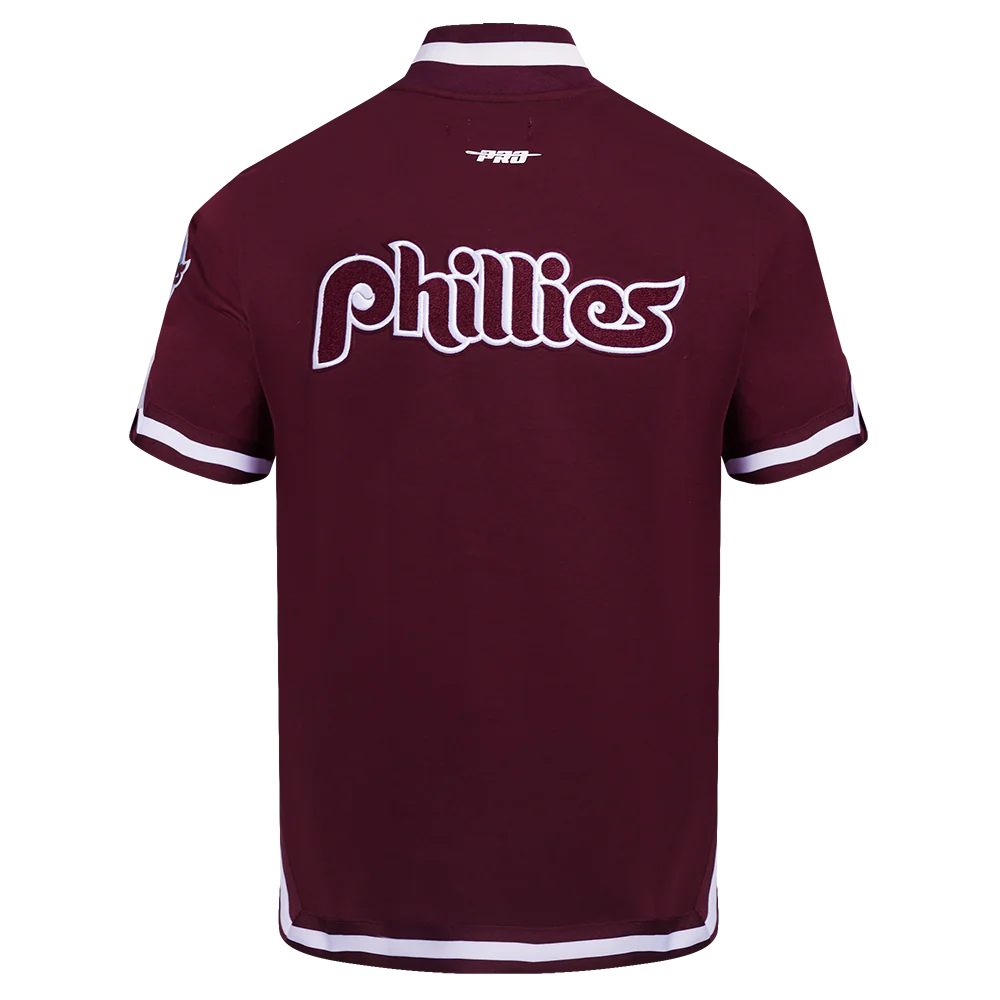 MLB PHILADELPHIA PHILLIES CLASSIC MEN'S WARM UP JACKET