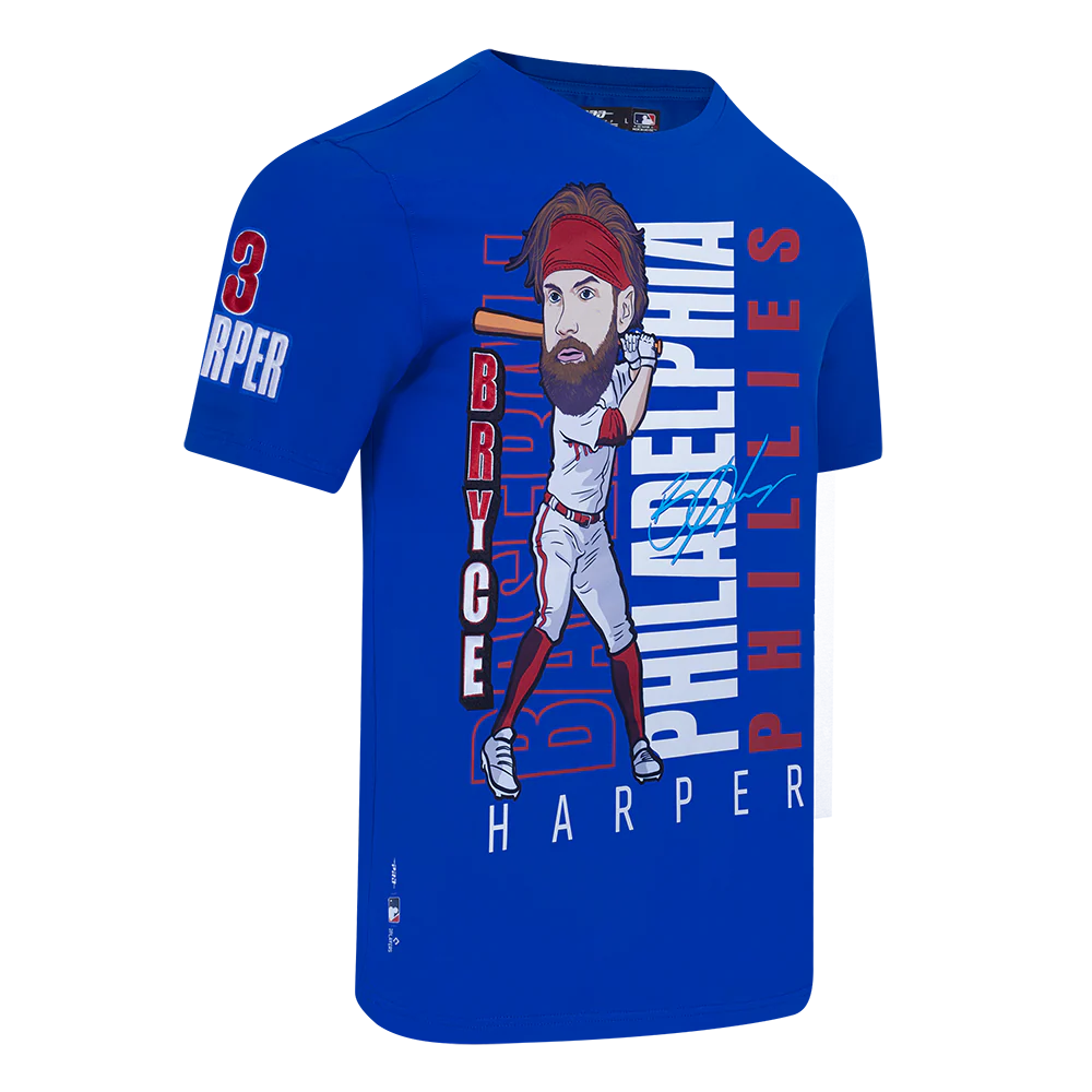 MLB PHILADELPHIA PHILLIES BRYCE HARPER #3 REMIX AVATAR MEN'S SJ TEE