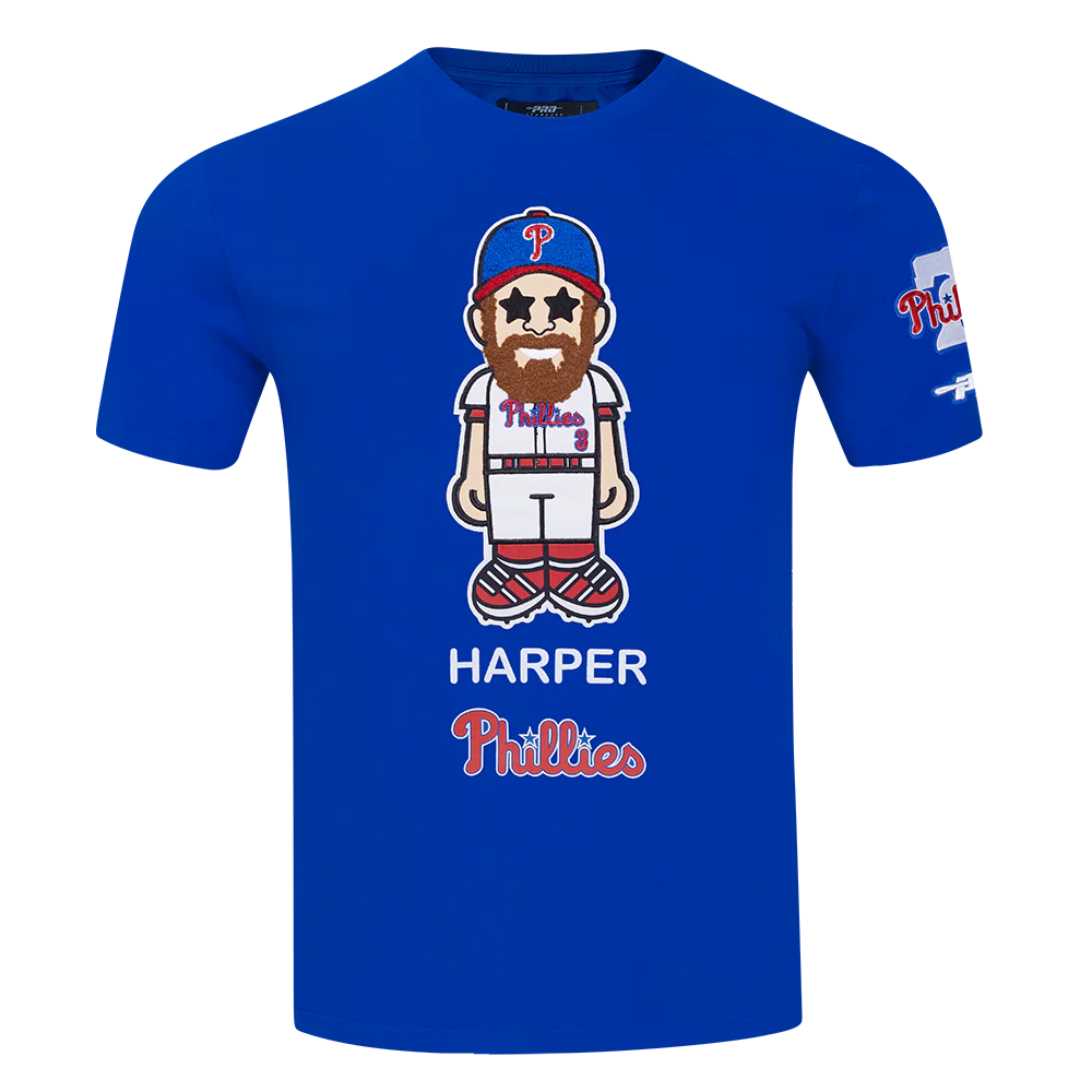 MLB PHILADELPHIA PHILLIES BRYCE HARPER #3 AVATAR MEN'S SJ TEE