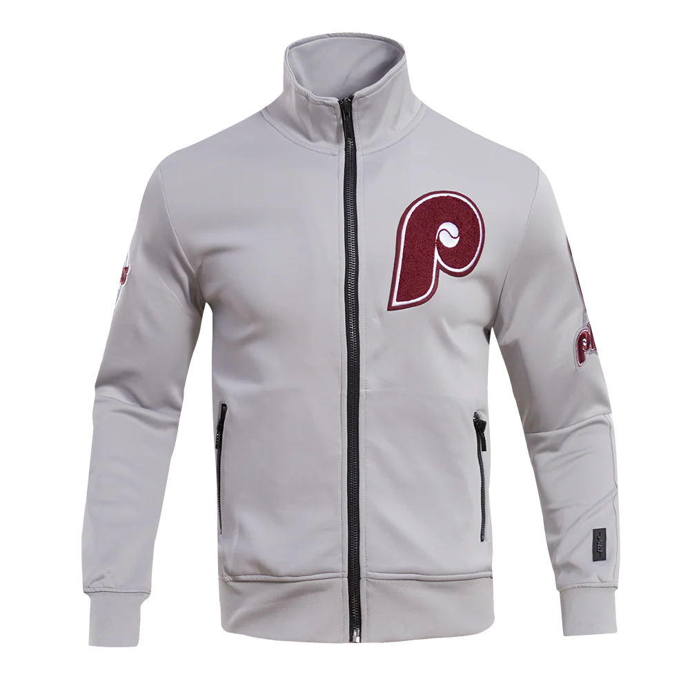 MLB PHILADELPHIA PHILLIES CLASSIC MEN'S TRACK JACKET