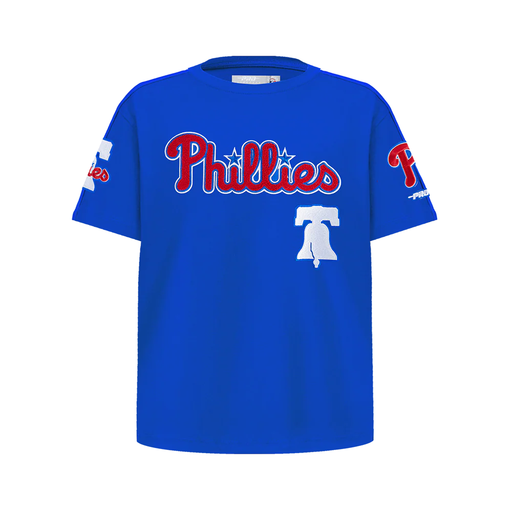 MLB PHILADELPHIA PHILLIES BRYCE HARPER #3 CLASSIC PLAYER NAME AND NUMBER BIG BOY'S TAPING TEE