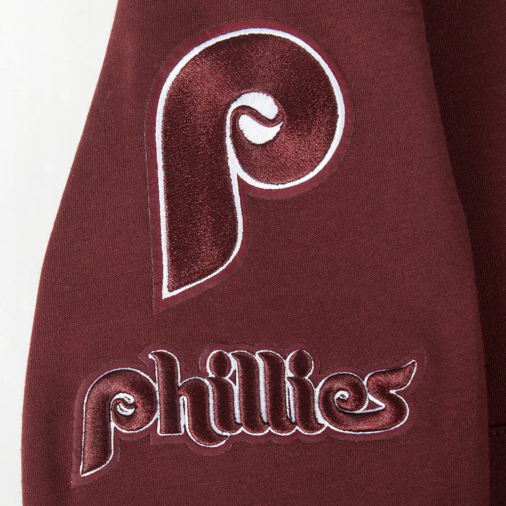 MLB PHILADELPHIA PHILLIES CLASSIC BIG BOYS FLEECE FZ HOODIE