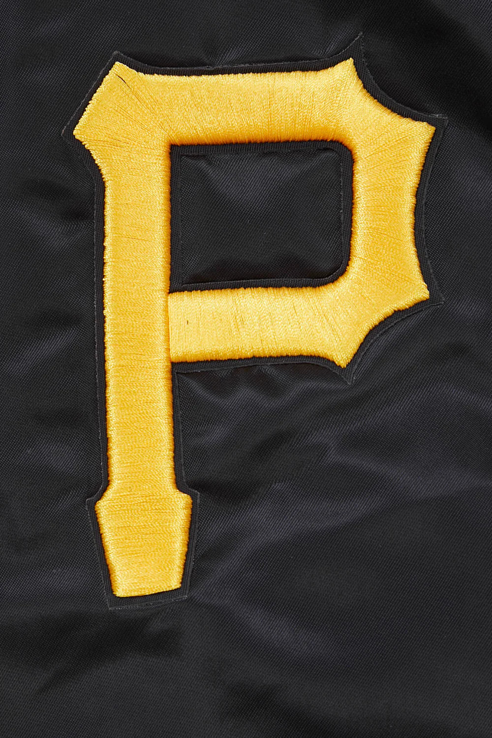 MLB PITTSBURGH PIRATES RETRO CLASSIC MEN'S RIB SATIN JACKET