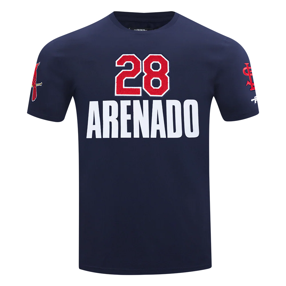 MLB ST. LOUIS CARDINALS NOLAN ARENADO #28 CLASSIC MEN'S SINGLE JERSEY MEN'S TOP