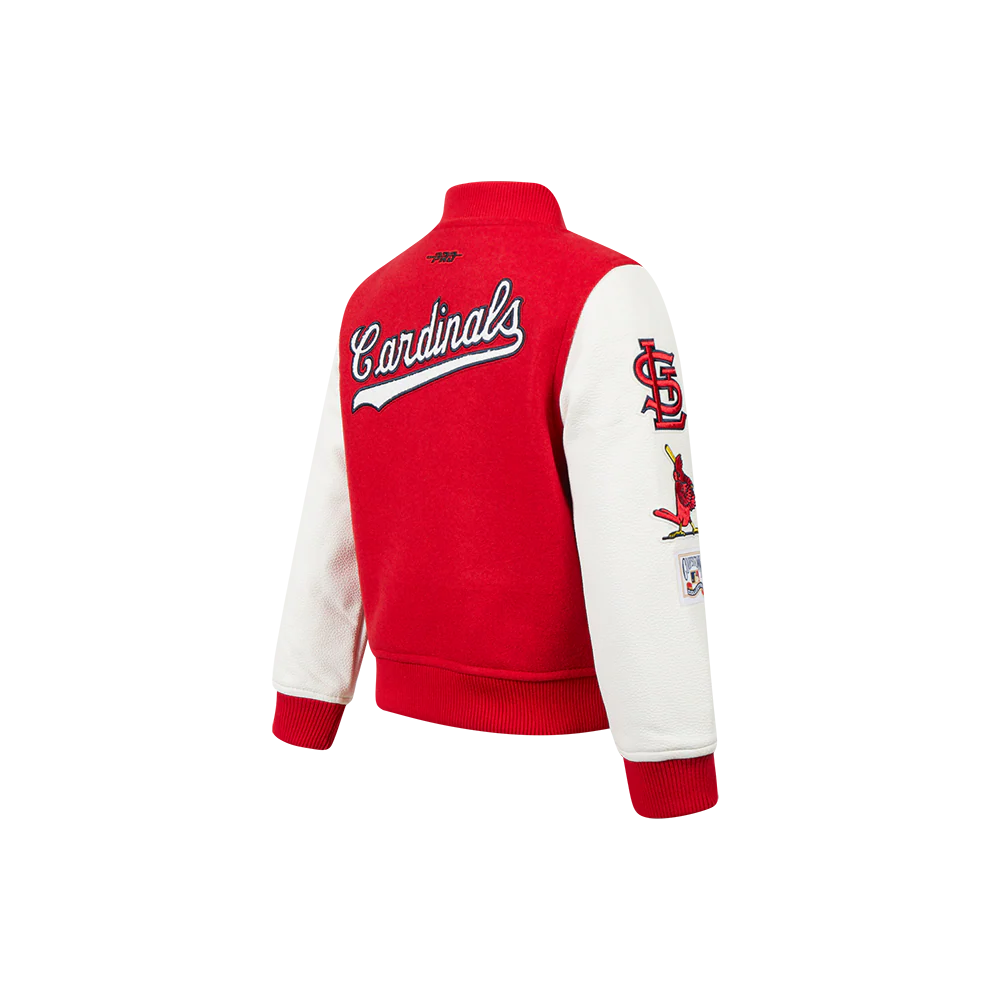 MLB ST. LOUIS CARDINALS CLASSIC LITTLE BOYS WOOL VARSITY JACKET