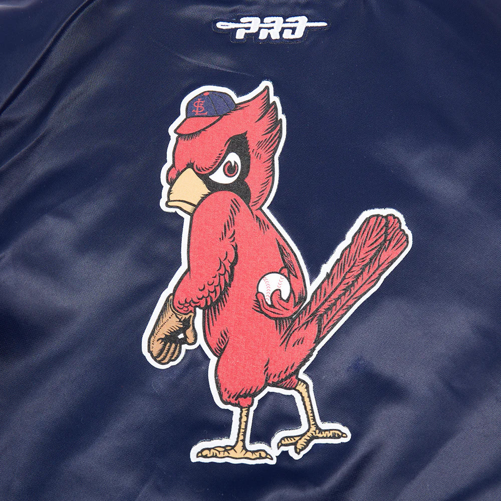 MLB ST. LOUIS CARDINALS CLASSIC TODDLER BOYS SATIN JACKET