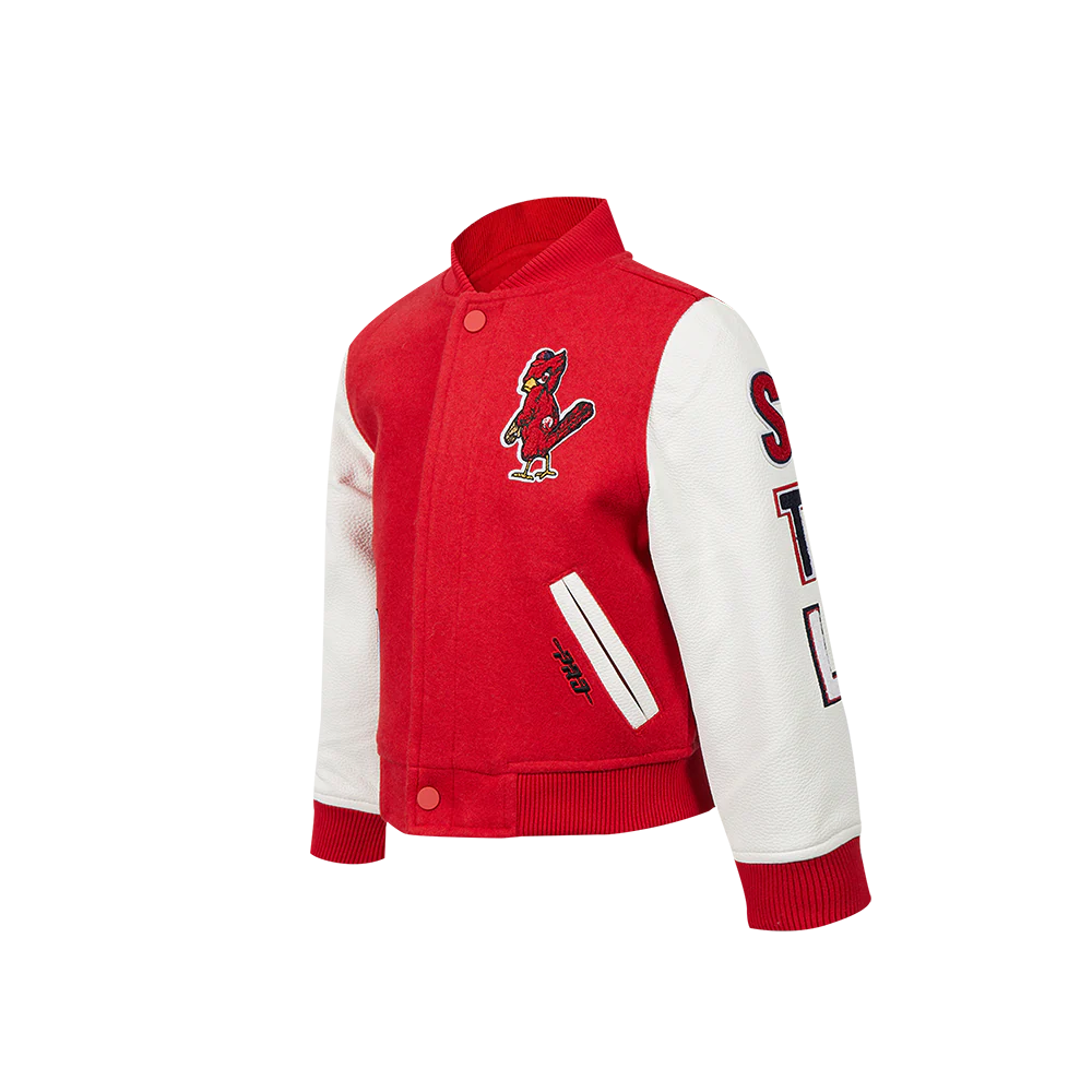 MLB ST. LOUIS CARDINALS CLASSIC TODDLER BOYS WOOL VARSITY JACKET