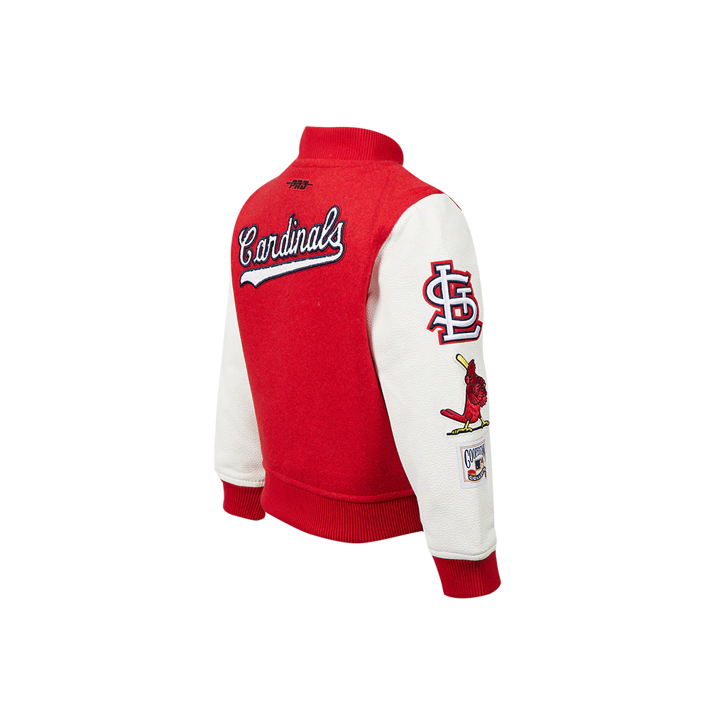 MLB ST. LOUIS CARDINALS CLASSIC TODDLER BOYS WOOL VARSITY JACKET