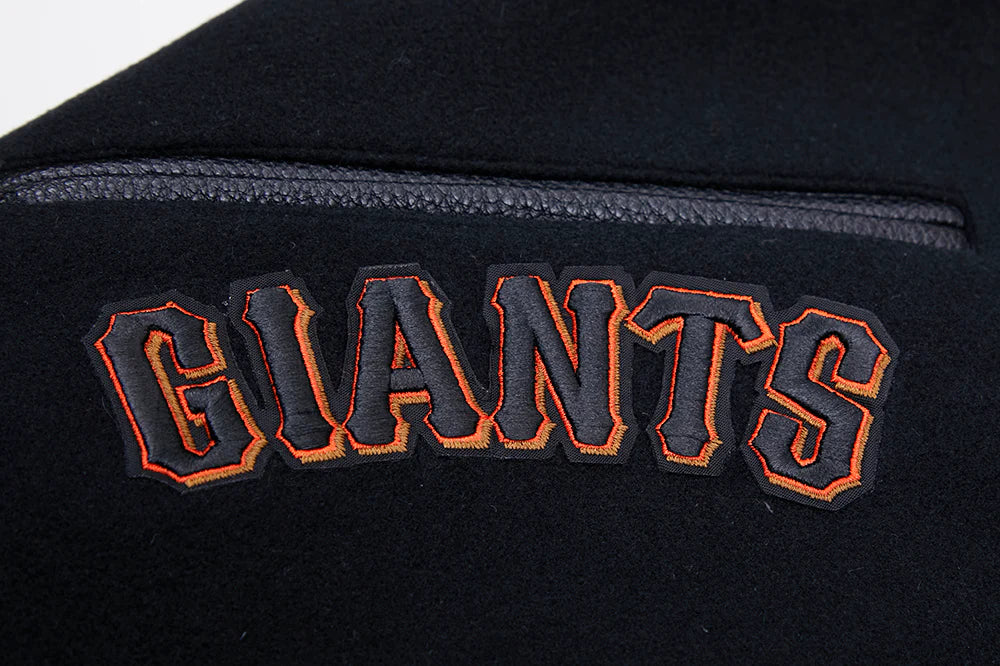 MLB SAN FRANCISCO GIANTS MASHUP MEN'S RIB WOOL VARSITY JACKET