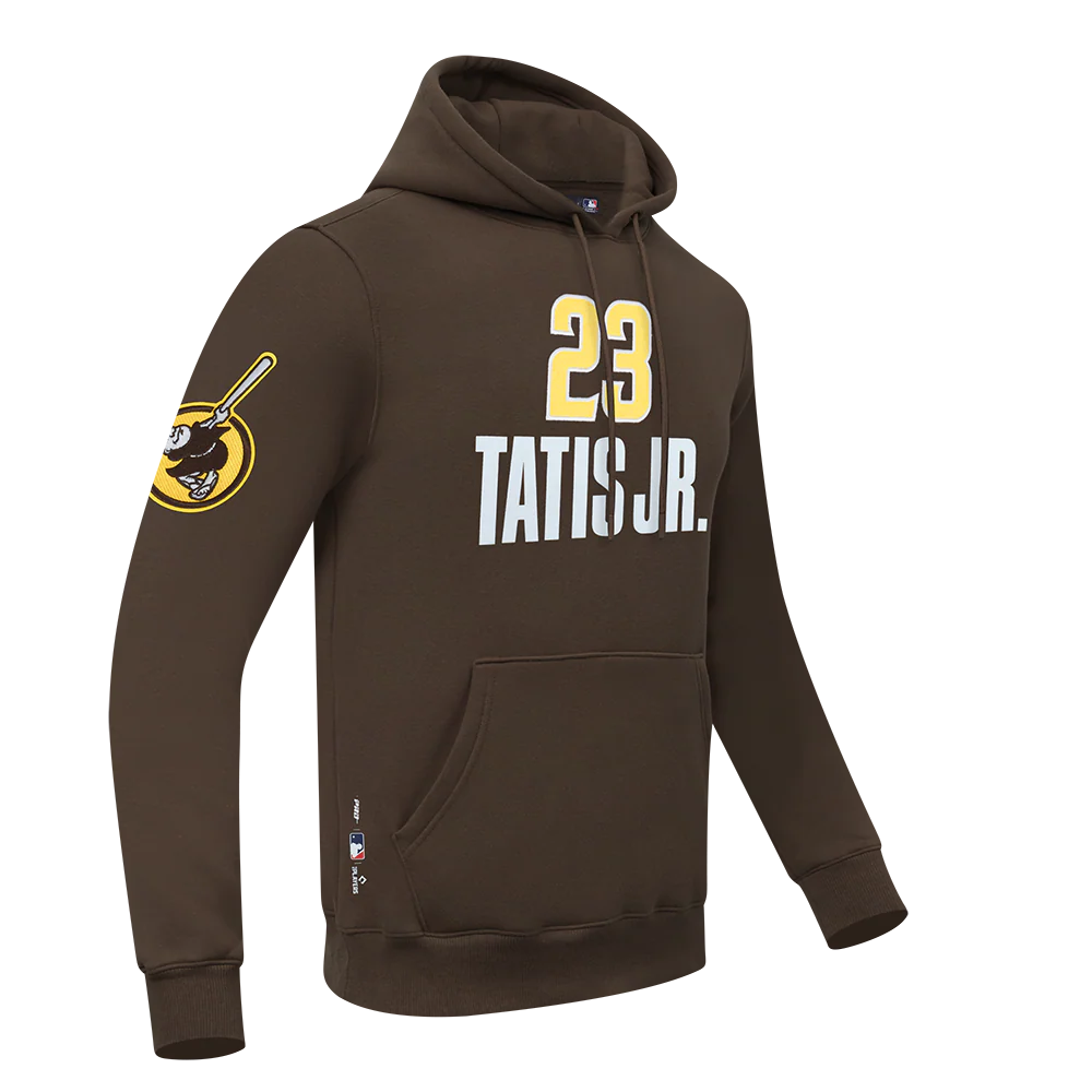 MLB SAN DIEGO PADRES FERNANDO TATIS JR. #23 CLASSIC DOUBLE KNIT MEN'S PULLOVER HOODIE